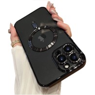 Калъф fixGuard Camera Shield Magsafe Silicone за iPhone 14 Pro Max, Gold