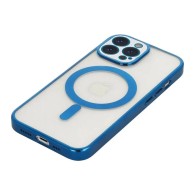 Калъф fixGuard Camera Shield Magsafe Silicone за iPhone 14 Pro Max, Blue