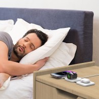 Безжично зарядно Tech-Protect QI15W-A24, 3in1, Magnetic Magsafe Wireless Charger, Бял