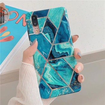 Калъф TECH-PROTECT MARBLE за SAMSUNG GALAXY A51, Син