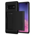 Spigen Slim Armor Cs хибриден кейс с най-висока степен на защита за Samsung Galaxy S10+ Plus, Black