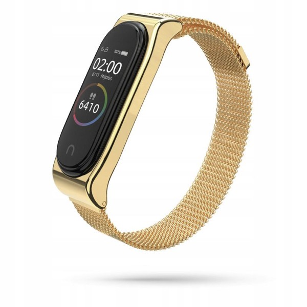 Каишка TECH-PROTECT MILANESEBAND за XIAOMI MI BAND 3/4, Champagne gold