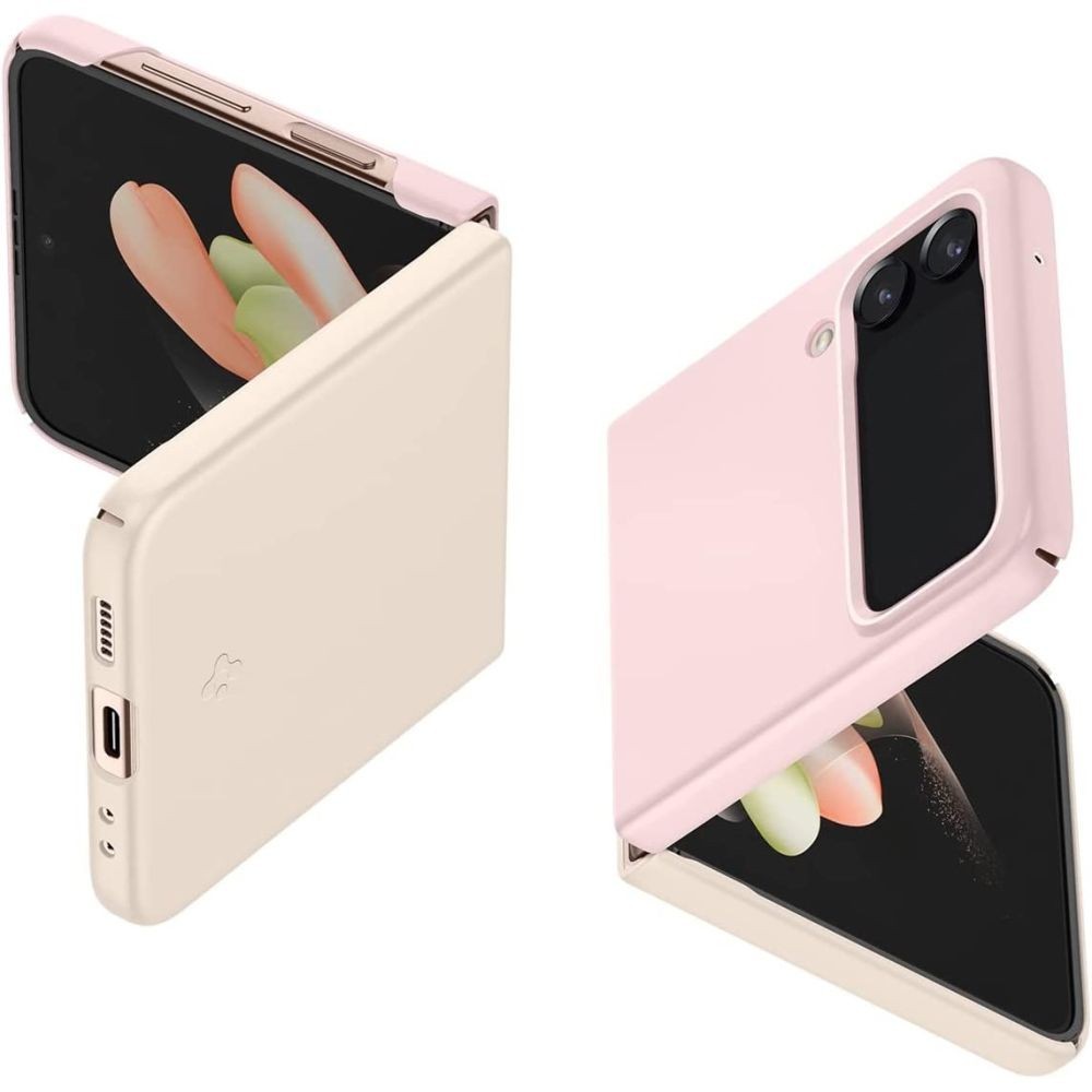 Калъф Spigen AirSkin за Samsung Galaxy Z Flip 4, Cotton Pink