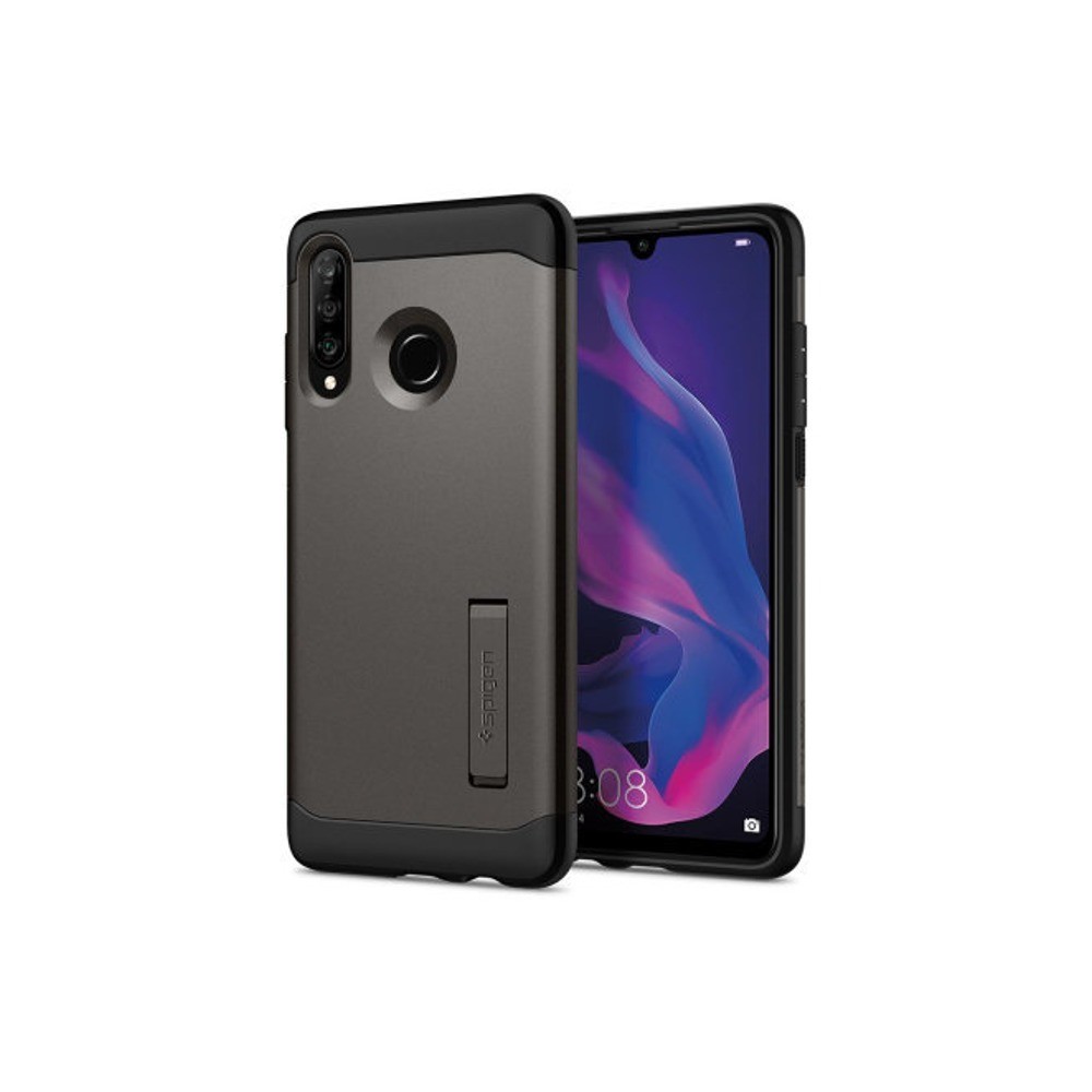 Калъф Spigen Slim Armor за Huawei P30 Lite, Gunmetal