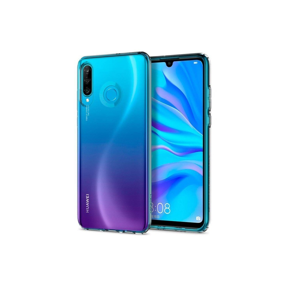 Калъф Spigen Liquid Crystal за Huawei P30 Lite, Crystal Clear