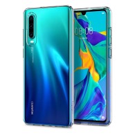 Калъф Spigen Liquid Crystal за Huawei P30, Crystal Clear