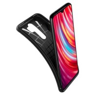 Калъф Spigen Rugged Armor за Xiaomi Redmi Note 8 Pro, Matte Black