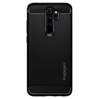 Калъф Spigen Rugged Armor за Xiaomi Redmi Note 8 Pro, Matte Black