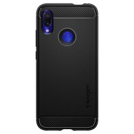 Калъф Spigen Rugged Armor за Xiaomi Redmi Note 7, Matte Black