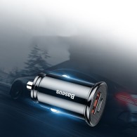 Зарядно за кола Baseus Circular PPS Quick Charge 4.0 , USB-C, PD, Черен