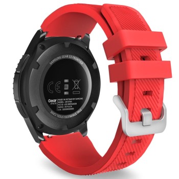 Каишка TECH-PROTECT Smoothband За Samsung Galaxy Watch 46mm, Червен