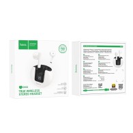 Безжични слушалки HOCO EW32, TWS Wireless, White