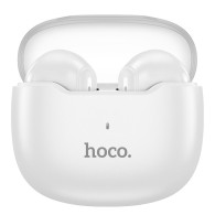 Безжични слушалки HOCO EW29, Noise cancelling, Depth true ENC, Wireless, White