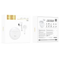 Безжични слушалки HOCO EW14, TWS Wireless, Metal White
