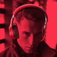 Безжични слушалки HOCO FUN move W30, Bluetooth, Red