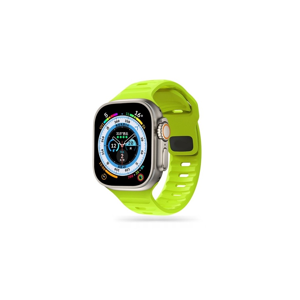 Каишка Tech-Protect iconBand Line Apple Watch 4 / 5 / 6 / 7 / 8 / SE / Ultra, 42 / 44 / 45 / 49mm, Lime