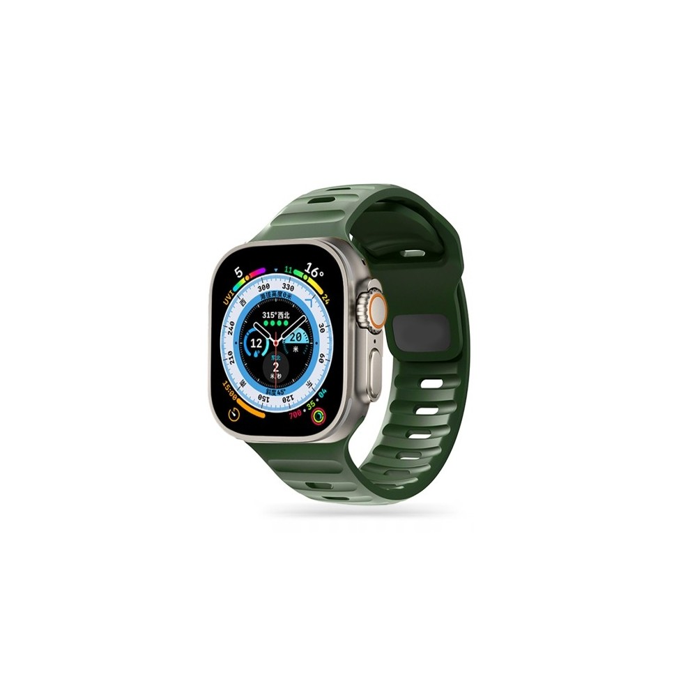 Каишка Tech-Protect iconBand Line Apple Watch 4 / 5 / 6 / 7 / 8 / SE / Ultra, 42 / 44 / 45 / 49mm, Army Green