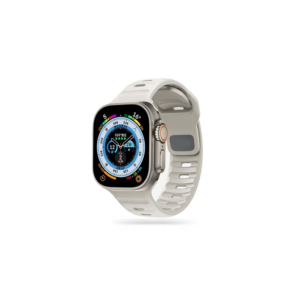 Каишка Tech-Protect iconBand Line Apple Watch 4 / 5 / 6 / 7 / 8 / SE / Ultra, 42 / 44 / 45 / 49mm, Starlight