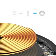 Wireless зарядно Baseus Simple Stylish Qi, 10W, бял