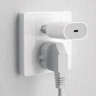 Зарядно Dudao A8SEU, USB-C Charger, 20W, White