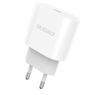 Зарядно Dudao A8SEU, USB-C Charger, 20W, White