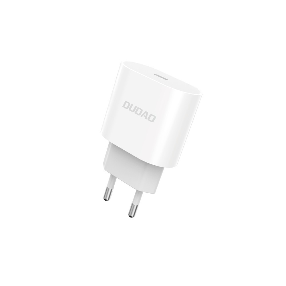Зарядно Dudao A8SEU, USB-C Charger, 20W, White