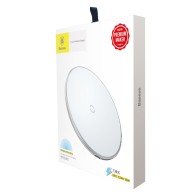 Wireless зарядно Baseus Simple Stylish Qi, 10W, бял