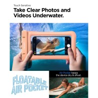 Калъф Spigen A610 Universal, Waterproof, Float Case, Универсален, Apricot