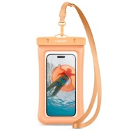 Калъф Spigen A610 Universal, Waterproof, Float Case, Универсален, Apricot