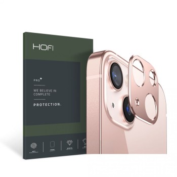 Стъклен протектор за камера HOFI ALUCAM PRO+ за IPHONE 13 MINI / 13, Розов