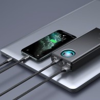 Външна батерия/PowerBank Baseus Amblight 30000 mAh, 65W , Black
