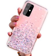 Калъф fixGuard Sequins Glue Glitter Case за IPhone 14 Pro Max, Pink