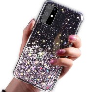 Калъф fixGuard Sequins Glue Glitter Case за Samsung Galaxy A14 5G, Black