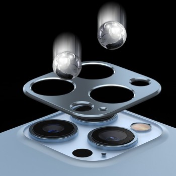 Стъклен протектор за камера HOFI ALUCAM PRO+ за IPHONE 13 PRO/13 PRO MAX, Черен