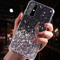Калъф fixGuard Sequins Glue Glitter Case за Samsung Galaxy S23+ Plus, Black