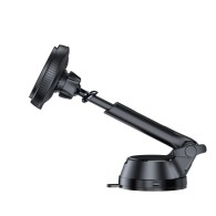 Стойка за кола и зарядно Tech-Protect MM15W-V4, Magnetic Wireless Magsafe Dashboard, 15W, Черен