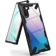 Удароустойчив хибриден кейс Ringke Fusion X за Samsung Galaxy Note 10, Черен