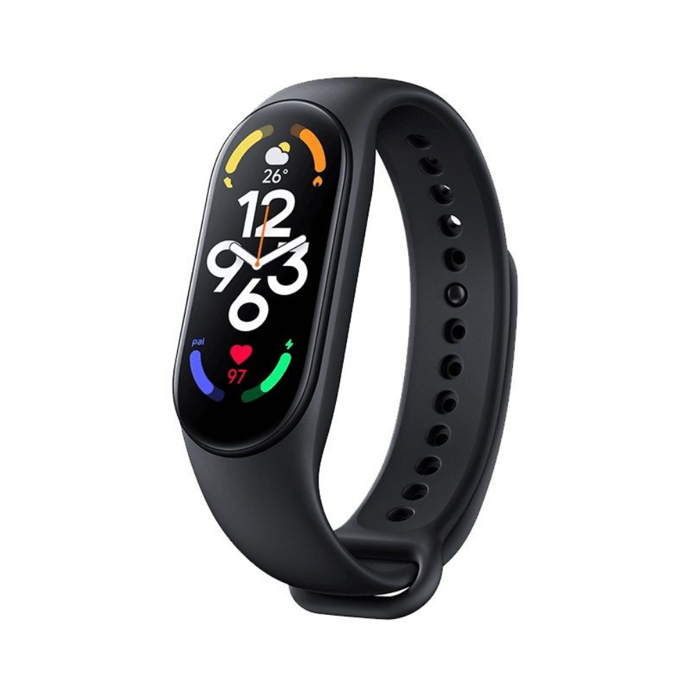Фитнес гривнa Xiaomi Mi Band 7, 1.62 ", ПУЛСОМЕР, Black
