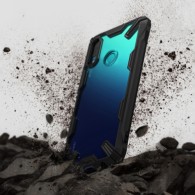 Удароустойчив хибриден кейс Ringke Fusion X за Xiaomi Redmi Note 7, Черен