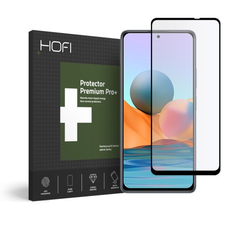 Стъклен протектор HOFI GLASS PRO+ за XIAOMI REDMI NOTE 10 PRO, Черен