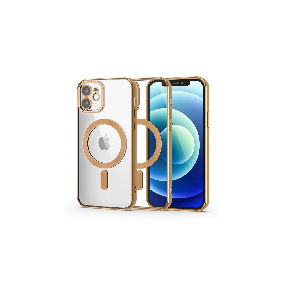 Калъф Tech-Protect MAGshine Magsafe За iPhone 12, Gold