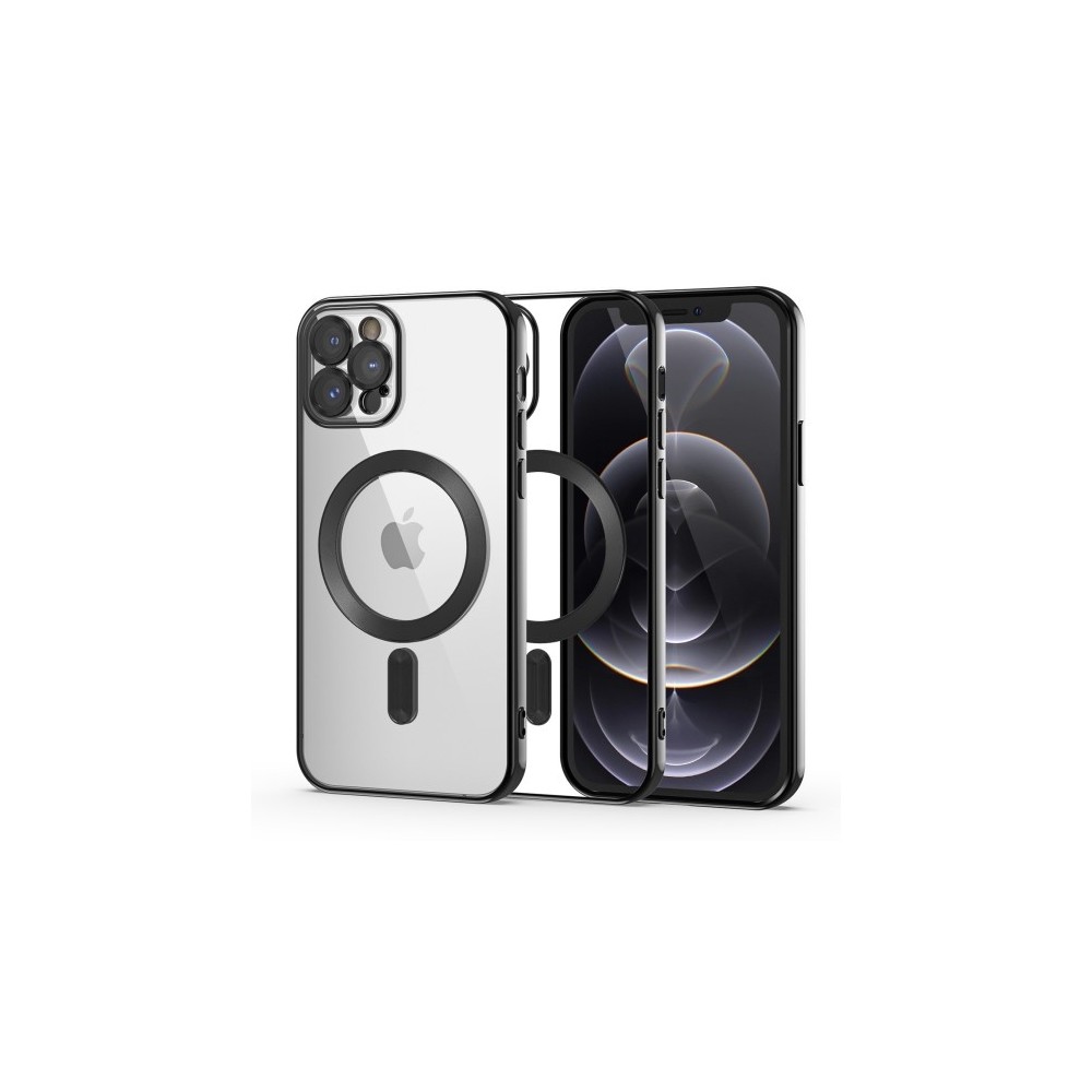 Калъф Tech-Protect MAGshine Magsafe За iPhone 12 Pro, Black