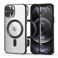 Калъф Tech-Protect MAGshine Magsafe За iPhone 12 Pro Max, Black