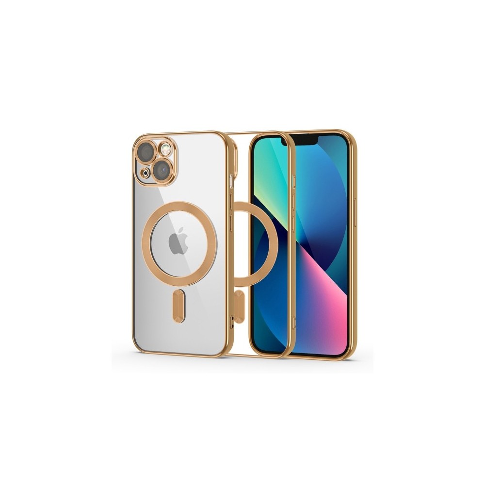Калъф Tech-Protect MAGshine Magsafe За iPhone 13, Gold