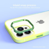 Калъф fixGuard MX Rainbow Case За iPhone 12 Pro Max, Lime Blue