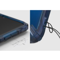 Удароустойчив хибриден кейс Ringke Fusion X за Samsung Galaxy A50, Син