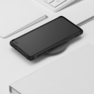 Удароустойчив хибриден кейс Ringke Fusion X за Samsung Galaxy S10 Plus, Черен