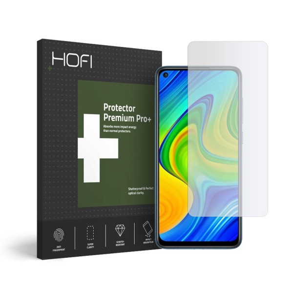 Стъклен протектор HOFI HYBRID GLASS за XIAOMI REDMI NOTE 9