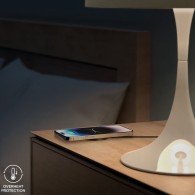 Безжично зарядно Spigen PF2101, Arcfield Magnetic Magsafe Wireless Charger, Black