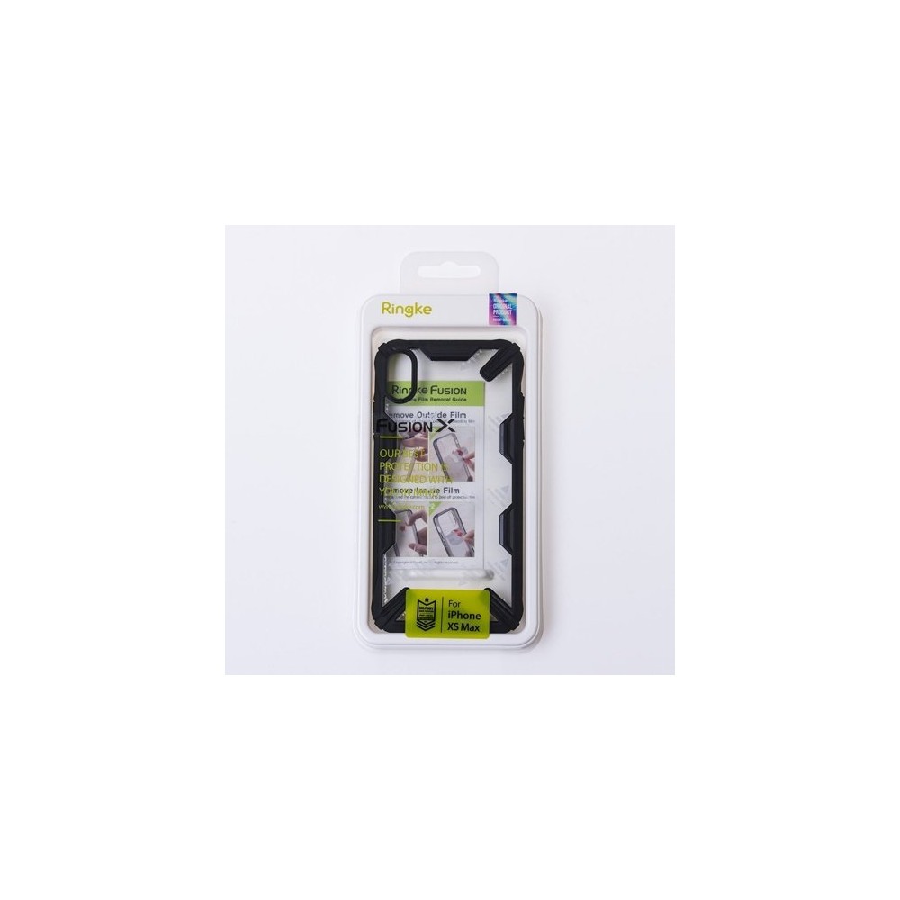 Удароустойчив хибриден кейс Ringke Fusion X за Huawei Mate 20 Lite, Черен